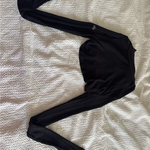 ALO Yoga Black Long Sleeve Top